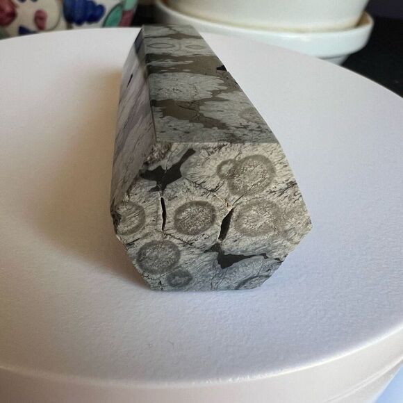 Snowflake Obsidian Crystal Tower (#5) - Picture 4 of 9